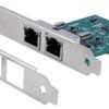 Karta sieciowa, EX-60102 PCIe 10/100/1000Mbit/s, Exsys