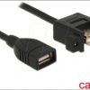 85460 Cable USB 2.0 A female > USB 2.0 A female, 1 m