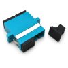 Adapter światłowodowy MM SC/UPC-SC/UPC duplex OM3 aqua NEKU