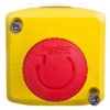 Kaseta Z Przyciskiem Bezpieczeństwa Przez Obrót 1Z 2R Żółta Ip65 Xalk178g