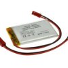 Akumulator; Li-Po; 503759; 3,7V; 1350mAh; 5x37x59mm; Zabezpieczenie PCM; konektor+ gniazdo 2,54*2piny; AKYGA; RoHS