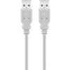 Kabel Usb 2.0 Hi-Speed 1,8 M, Szary - Długość Kabla 1.8 M
