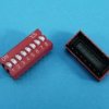 DIP SWITCH 8-PIN RED