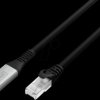 AK-300601-020-S Network adapter, cable, USB type C, Gigabit Ethernet, 2 m