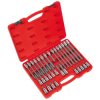 Sealey AK2198 Ribe Socket Bit Set 32pc 1/2"sq Drive