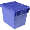 VISO DSW 4332 Box Hinged Lid 400x320x300mm Blue Robust Housing