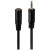 LINDY 35698 Jack Audio Adapter 2.5 mm Plug to 3.5 mm Socket Black