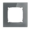 Icon Ramka Uniwersalna Pojedyncza Kwadratowa - Efekt Szkła (Ramka: Grafitowa...