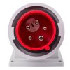 Wtyczka tablicowa (zwrotnica faz) 16A 5P 400V czerwona IP67 TWIST 778152-6