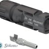 Wtyk MC4 złącze do przewodu 10mm2 Staubli (MultiContact) - opak. 10 szt