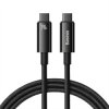 Kabel USB-C Wtyk-Wtyk Baseus 240W 1m Premium, Czarny