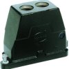 Grommet housing, size 16B, die-cast aluminum, 2 x M25, straight, screw locking, IP69/IPX9K/IP68/IP65, 19400160431