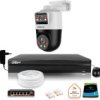 Zestaw Monitoringu Ip Dahua Kamera Obrotowa 2Mp+2Mp Dysk 1Tb