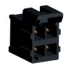 Wtyk PCB 4-pinowe raster: 3.5mm 2-rzędowe Molex Przewlekany 12.0A 400.0 V.