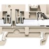 Listwa zaciskowa rozłączna Weidmuller poziomy: PojedynczyWciskane P raster: 5.1mm 24A 500 V