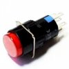 LAS1-AY-11Z/R/24V przełącznik stabilny, podświetlany czerwony ON-ON; 24V