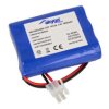 Akumulator; Li-Ion; INR18650-96M-1S3P WC2S; 3,6V; 9600mAh; 19x55.5x69.5mm; z przewodem 175mm+ złącze Cvilux CP-01102010; AKYGA;