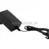 Zasilacz impulsowy 12V 2A (+) 2,1/5,5 czarny kąto