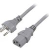 Kabel: 3X1mm2, Iec C13 Żeński,Sev-1011 (J) Wtyk, 1,8M Lt-313+501 H05vv-F...