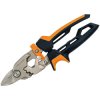 Fiskars 1027212 PowerGear™ Bulldog Aviation Snips 250mm (10in)