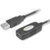 Przedłużacz kabel Hi-Speed USB 2.0 A-A M/F 10M Aktywny Tly IUSB-REP10TY