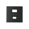 Pokrywa do ładowarki USB typ A+C, grafit 8201296-038