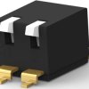 DIP switche, Off-On, 2 pole, straight, 0.025 A/24 VDC, 2319764-1