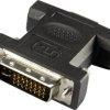 adapter DVI, VGA Renkforce RF-4212222, [1x złącze męskie DVI 24+5-pin - 1x złącze żeńskie VGA]