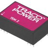 DC converter, 21.6-26.4 VDC, 2 W, 1 output, 5 VDC, 51 % efficiency, TEM 2-2411