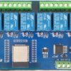 Moduł przekaźnika 8-kanałowy WiFi Bluetooth płytka rozwojowa DC5-30V ESP32