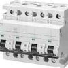Wyłącznik nadprądowy MCB, Typ C, 4-biegunowy, 100A, 400V, na szynę DIN, Siemens 5SP4491-7, 5SP4