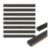 Gniazdo Kołkowe 2,54mm 2x40 Dwurzędowe Goldpin Żeńskie x10 szt