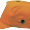 Czapka robocza z ABS, Voss Helme 2687, 56-61 cm, pokrycie tekstylne, EN 812, pomarańcz.