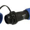 Gniazdo; SP1111C/S5II-C; 5 torów; lutowany; 0,75mm2; 4-6,5mm; SP11; na przewód; IP68; 3A; 125V; Weipu; RoHS; SP1111/S5II-C