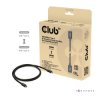 Kabel CLUB3D USB C certyfikowany PD240W/4K540Hz/80Gbps 1,2m