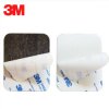 40x40x2 mm 3M PE Foam Pad - 2-sided Self-adhesive Micro-rubber - White
