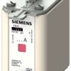 Bezpiecznik z wyśrodkowanym wyprowadzeniem 63A 690V ac NH00 F gG Siemens