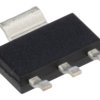 MOSFET Typ N-kanałowy 1.8 A SOT-223 60 V Rozszerzenie 4-pinowy Powierzchnia 1.8 W Infineon 300 mΩ BSP295H6327XTSA1