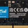 CT8G56C46S5 8 GB SO DDR5 5600 CL46 Crucial