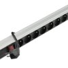 Listwa zasilająca RACK 19 cali 1U 8 gniazd z wyłącznikiem NEKU /1,8m/