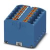 Blok rozdzielczy PTFIX 12X2,5 BU, niebieskie złącze przemysłowe - 12 punktów przyłączeniowych o przekroju 2,5mm2