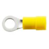 Zacisk oczkowy rozmiar przewodu 6mm² Ø , M5 izolowany średnica wew 5.3mm Żółty RS PRO