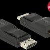 65685 Delock Adapter DisplayPort 1.2 male > HDMI female 4K Passive bla