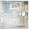 Dencon 8844NB Metal Back Box 1-Gang 35mm
