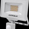 LX400221 LED floodlight, 20 W, 3000 K, 2000 lm, white, IP65, ... , sensor