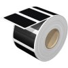 Polyester device marker, (L x W) 60 x 30 mm, black, roll with 450 pcs, 2005390000