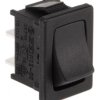 Przełącznik kołyskowy Wł.-wył. Nie 16 A SPST Czarny RS PRO