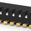 DIP switche, On-Off, 10 pole, straight, 0.025 A/24 VDC, 3-2319764-0