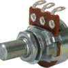 Film potentiometer, 500 kΩ, 0.05 W, logarithmisch, solder lug, RV16A-10 6,35MM 500K POSL