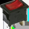 Rocker switch, white, 1 pole, On-Off, off switch, 10 A/250 VAC, 16 A/125 VAC, unlit, printed, DA102J11S215PQF